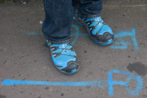 birmingham walking blue shoes