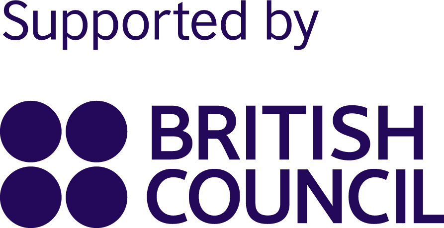 Supported by British Council logo